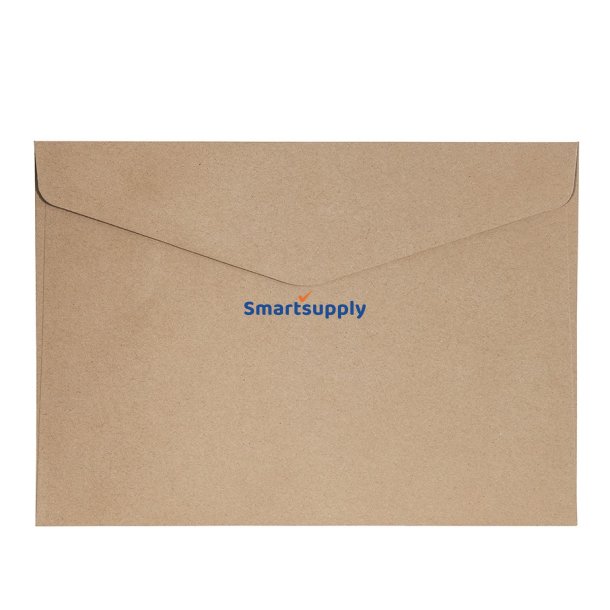 Mrk beige naturkuverter 10 stk. 162mm x 229mm