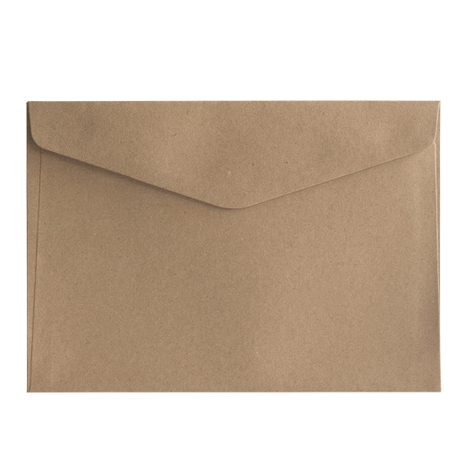 Karton kuverter m�rk beige 10 stk. 162mm x 229mm