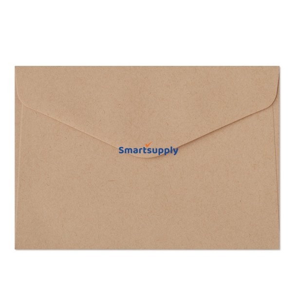Mrk Beige natur kuverter 10 stk. 125mm x 176mm (B6)