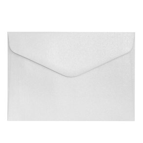 Skinnende hvide kuverter 10 stk. 125mm x 176mm (B6)