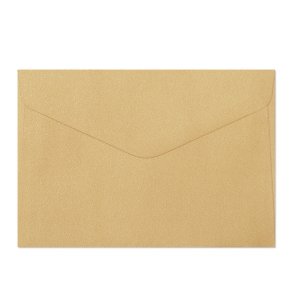 Skinnende guld kuverter 10 stk. 125mm x 176mm (B6)