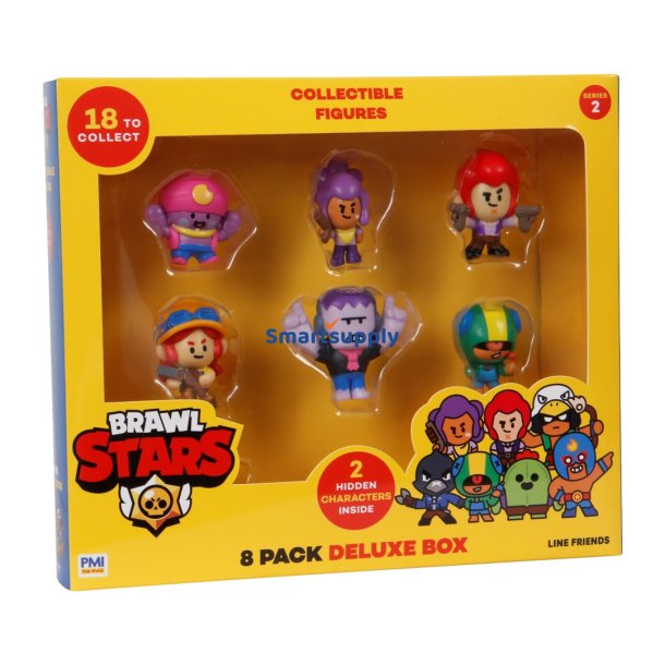 Brawl Stars S2 Figure -8 Pack Deluxe Box Ver.A