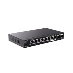 Tenda Tem2010x Netvrksswitch 2.5G Ethernet (100/1000/2500) Desktop Black
