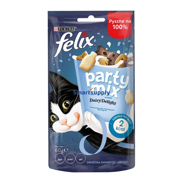 Felix Party Mix Dairy Delight - Katte Snack - 60G