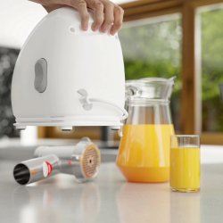 Kdhakker med makulator 489.81 SMAPP Hvid