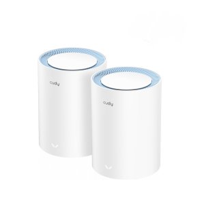 Cudy M1200 2-PACK mesh Wi-Fi-system Dual-band (2,4 GHz / 5 GHz) Wi-Fi 5 (802.11ac) Hvid 1 Intern