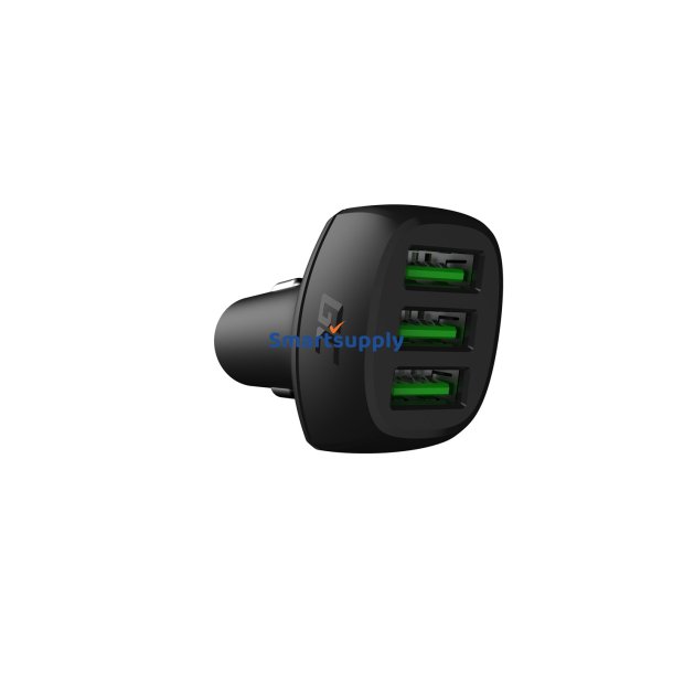 Green Cell Cadgc01 Poweride Biloplader 54W 3X USB 18W Ultra Charge