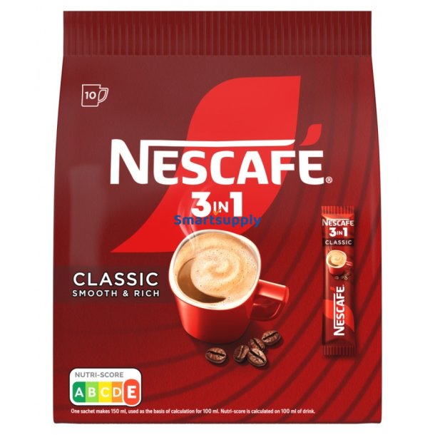 Nescaf&eacute; 3-i-1 Classic 10 breve