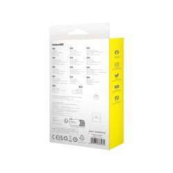 Baseus Unbreakable USB A til iP-kabel 1 m 5V-2,4A Hvid