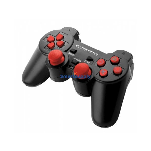Esperanza Egg106r Gaming Controller Gamepad Pc, Playstation 2, Playstation 3