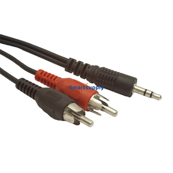 Kabel MINIJACK/2XRCA (CHINCH)M/M 1.5M