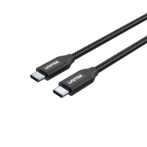 UNITEK C14059BK USB-kabel 2 m USB C Sort