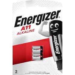 Energizer E11A (A11) Engangsbatteri til specielle forml, 2 stk.
