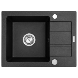 Maidsinks 62X44 1B 1D Volcano Granitvask Med 1-Skls Aflb