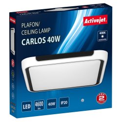 Activejet LED-loftslampe AJE-CARLOS 40W
