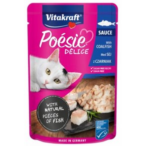 VITAKRAFT Poesie Delice sortfisk - vdfoder til katte - 85 g