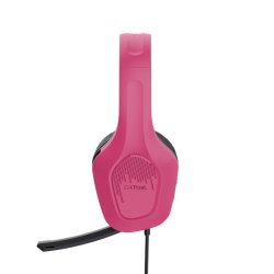 Trust Gxt 415P Zirox Headset Kablet Hovedbnd Gaming Pink