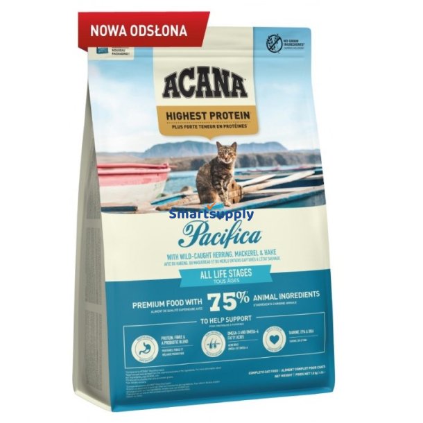 Acana Pacifica - Trfoder Til Kat - 1,8 Kg