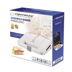 Esperanza EKT010W sandwichtoaster 1000 W Hvid