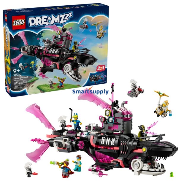 Lego Dreamzzz 71500 Nightmare Shark Ubd