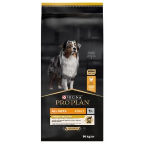 PURINA Pro Plan Light Sterilised All Sizes Adult - trfoder til hunde - 14kg