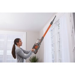 Black & Decker BHFEV182C-QW stav stvsuger & elektrisk kost 2-i-1 stangstvsuger Batteri Dry Posels Orange, Titanium 2 At