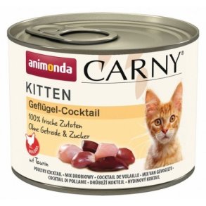 ANIMONDA Carny Kitten Poultry cocktail - vd kattefoder - 200g