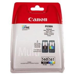 Canon PG-560 / CL-561 Sort + Farve blkpatron original