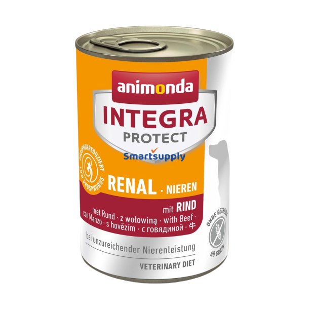 Animonda Integra Protect Nieren Oksekd - Vdfoder Til Hunde - 400G