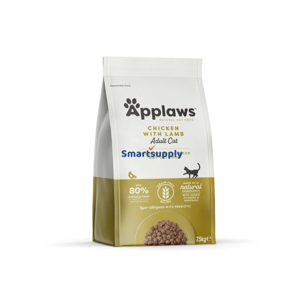 Applaws Kylling Med Lam - Trfoder Til Kat - 7,5 Kg