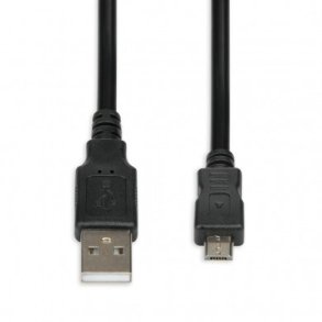 iBox IKU2M18 USB-kabel 1,8 m USB 2.0 USB A Micro-USB B Sort