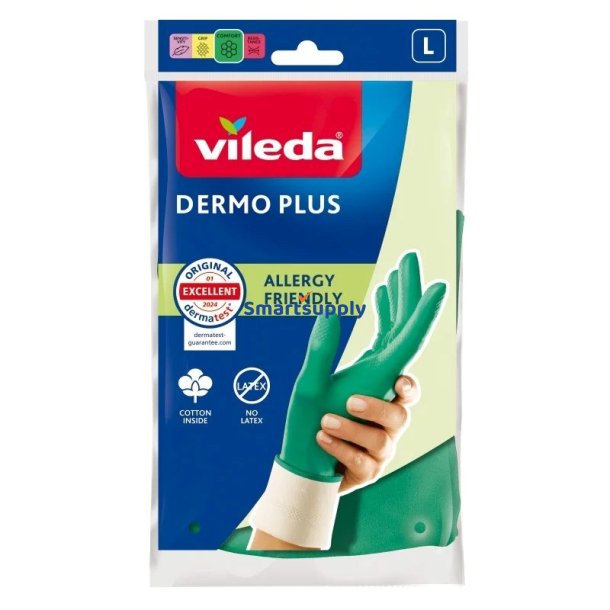 Handsker Vileda Dermo Plus "L