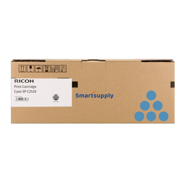 Ricoh 407532 Cyan toner 4.000 sider original