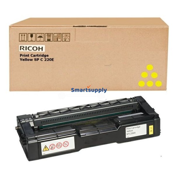 Ricoh 407546 Gul toner 1.600 sider original