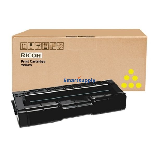 Ricoh 407639 Gul toner 2.500 sider original
