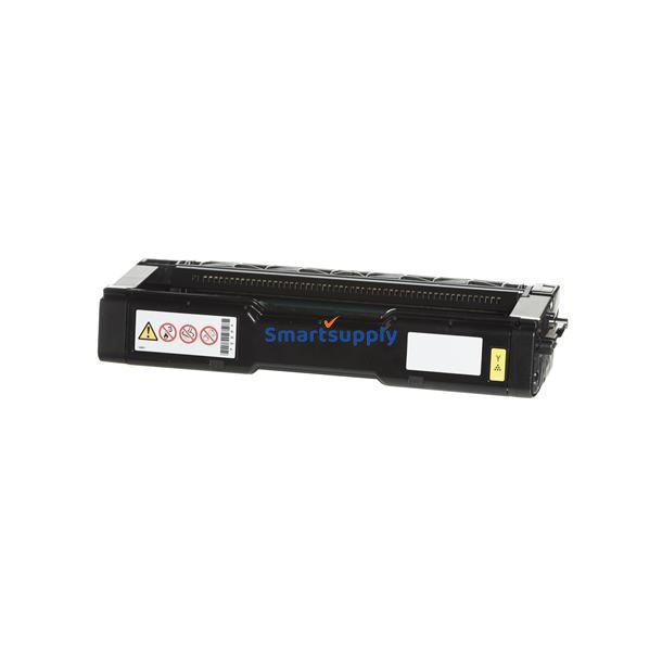 Ricoh 407635 Gul alternativ toner 6.000 sider kompatibel