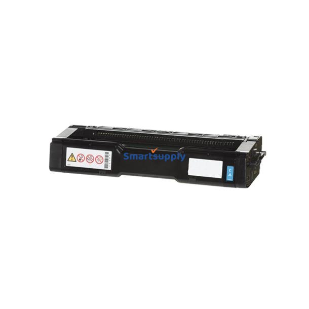 Ricoh 407717 Cyan alternativ toner 6.000 sider kompatibel