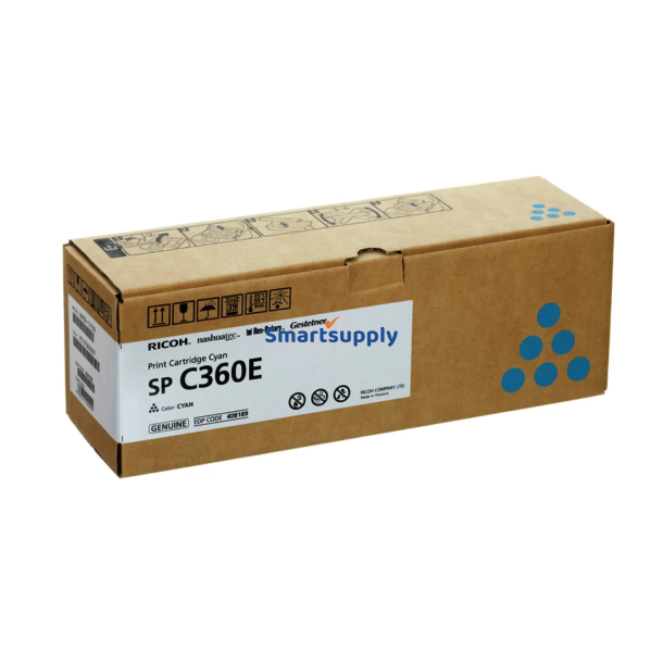 Ricoh 408189 Cyan toner 1.500 sider original