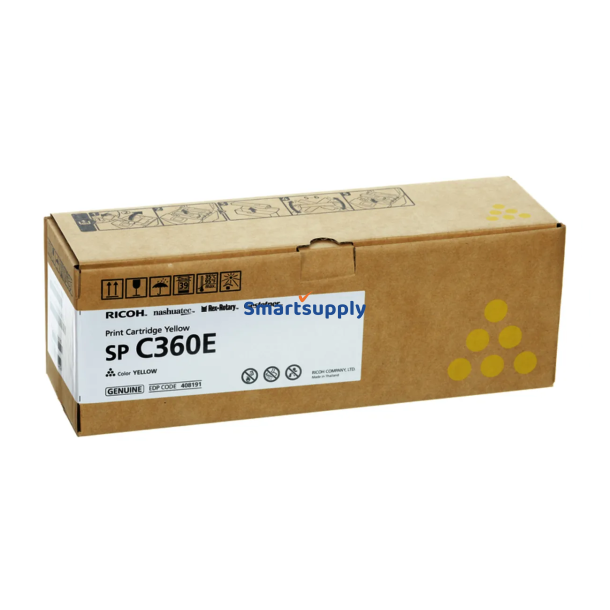 Ricoh 408191 Gul toner 1.500 sider original