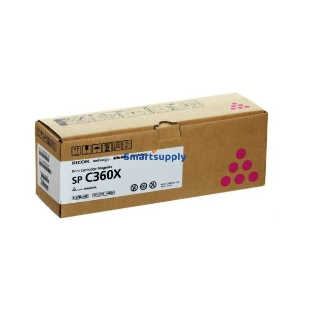 Ricoh 408252 Magenta toner 9.000 sider original