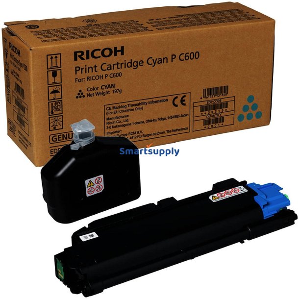Ricoh 408315 Cyan toner 12.000 sider original
