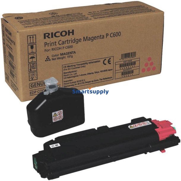 Ricoh 408316 Magenta toner 12.000 sider original