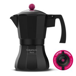 Kaffemaskine Til 6 Kopper Taurus Black Moments Kcp9006l