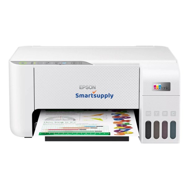 Epson Ecotank L3276 Wi-Fi - A4 Multifunktionel Printer Med Wi-Fi Og Kontinuerlig Blkforsyning