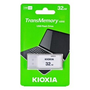 Kioxia TransMemory U202 USB-ngle 32 GB USB Type-A 2.0 Hvid