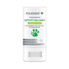 POLIDERM hypoallergen stift til poter til hund og kat  14,5g