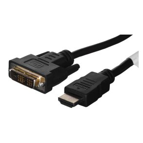 Lanberg CA-HDDV-10CC-0018-BK videokabel adapter 1,8 m HDMI Type A (Standard) DVI-D Sort