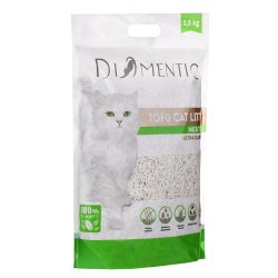 DIAMENTIQ Tofu Neutral Ultra clumping - plantegrus - 2,5 kg