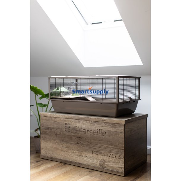 Inter-Zoo Bob Wood Japandi - Bur Til Gnavere - 78 X 36 X 48 cm