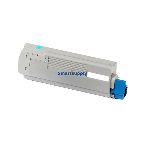OKI C5550, C5800, C5900 Cyan toner 5.000 sider kompatibel 